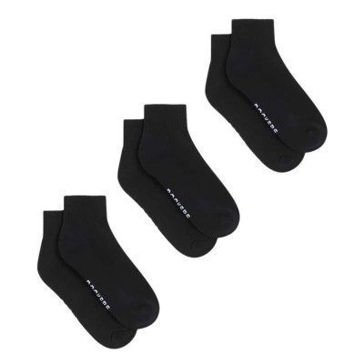 чорапи,мъжки,чорапи,dockers,bas,quarter,short,socks,3,pairs,black