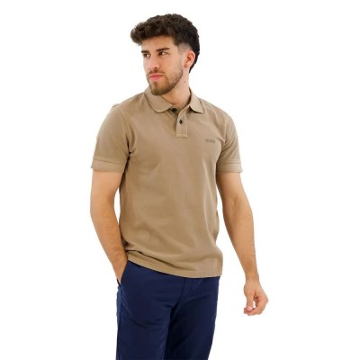 мъжки,блузи,с,яка,boss,prime,short,sleeve,polo,open,brown