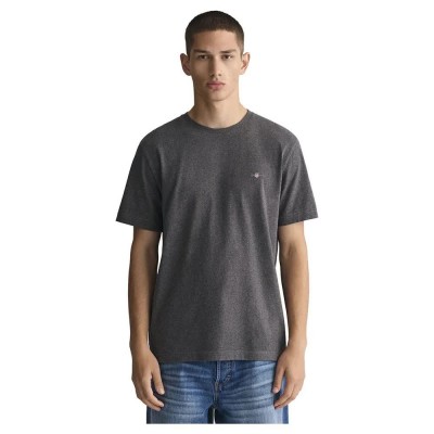 тениска,мъжки,тениски,дамски,тениски,gant,2003184,regular,fit,short,sleeve,t,shirt,grey,(antracit,melange)