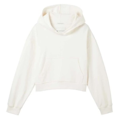 суичър,детски,блузи,tom,tailor,cropped,printed,hoodie,beige,(gardenia,white)