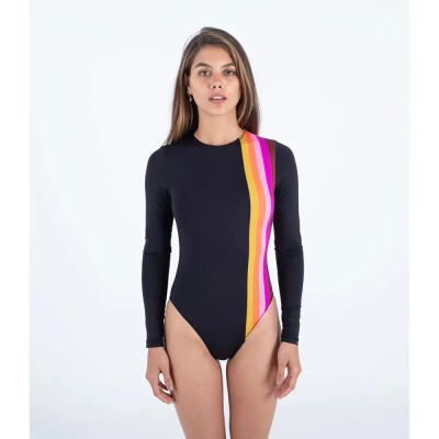 бански,костюм,дамски,бански,костюми,hurley,fiji,fantasy,tie,back,swimsuit,pink