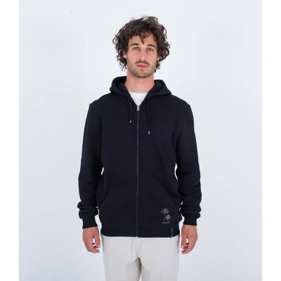 блуза,мъжки,пуловери,hurley,laguna,full,zip,sweatshirt,black,(black)