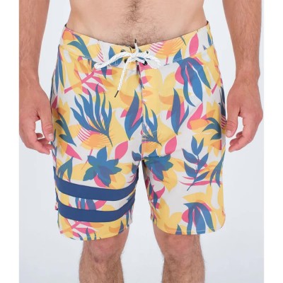 бански,гащета,мъжки,бански,костюми,hurley,phantom,block,party,18´´,swimming,shorts,bone,(multicolor)