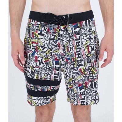 бански,гащета,мъжки,бански,костюми,hurley,phantom,eco,25th,s1,block,party,18´´,swimming,shorts,multicolor