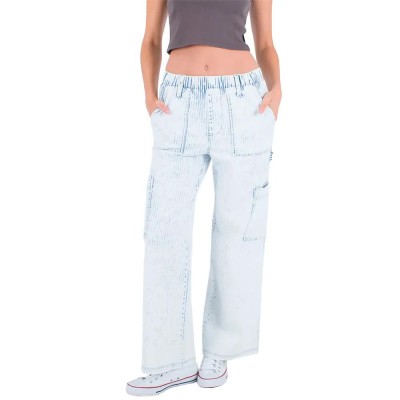 панталони,дамски,панталони,hurley,railraod,cargo,pants,blue,(blue)