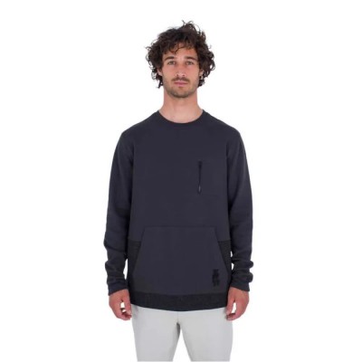 блуза,мъжки,пуловери,hurley,toledo,sweatshirt,grey,(black)