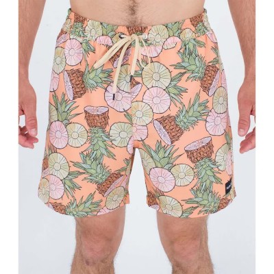 бански,гащета,мъжки,бански,костюми,hurley,cannonball,volley,17´´,swimming,shorts,lt,habanero,(orange)