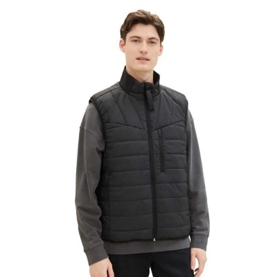 потник,мъжки,жилетки,tom,tailor,light,weight,vest,black,(black)