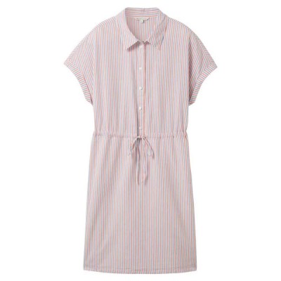 рокля,дамски,поли,и,рокли,tom,tailor,striped,dress,beige