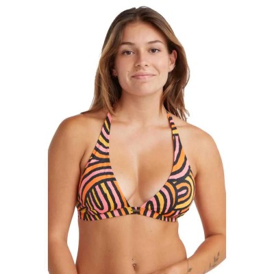 дамски,бански,костюми,o´neill,marga,bikini,top,orange,rainbow,stripe,(multicolor)