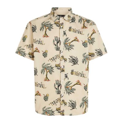 риза,с,къс,ръкав,мъжки,ризи,o´neill,mix&match,beach,short,sleeve,shirt,beige