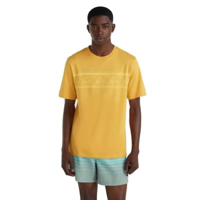 тениска,мъжки,тениски,o´neill,mix&match,floral,graphic,short,sleeve,t,shirt,golden,haze,(yellow)