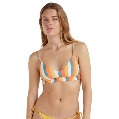 дамски,бански,костюми,o´neill,wave,bikini,top,orange,multistripe,(multicolor)