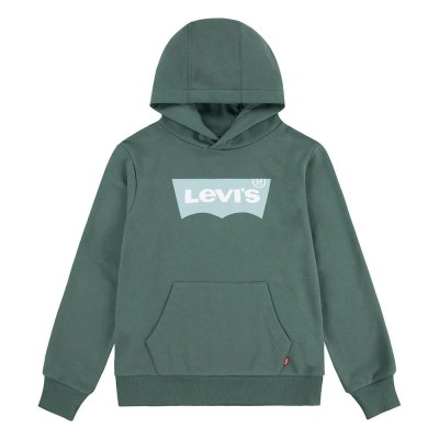 суичър,детски,блузи,levi´s,®,batwing,pullover,hoodie,green,(dark,forest)