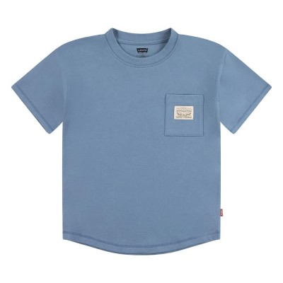 тениска,мъжки,тениски,дамски,тениски,levi´s,®,curved,hem,pocket,short,sleeve,t,shirt,blue,(coronet,blue)