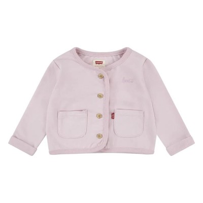 жилетка,детски,блузи,levi´s,®,french,terry,cardigan,sweatshirt,pink,(chalk,pink)