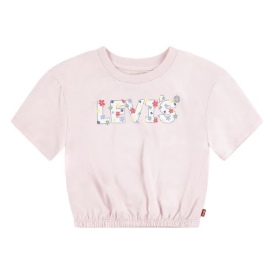 тениска,мъжки,тениски,дамски,тениски,levi´s,®,meet,and,greet,floral,short,sleeve,t,shirt,pink,(chalk,pink)