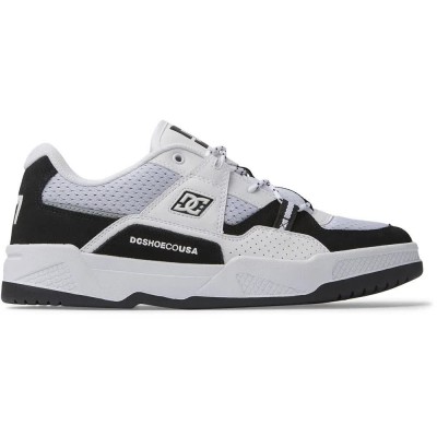 обувки,мъжки,маратонки,dc,shoes,construct,trainers,grey,(black,white)