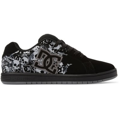 обувки,мъжки,маратонки,dc,shoes,gaveler,trainers,black,dk,grey,print,(black)