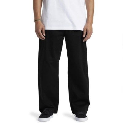 панталони,тип,чино,мъжки,панталони,dc,shoes,worker,baggy,chino,pants,black