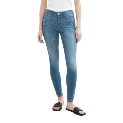 дънки,дамски,панталони,tom,tailor,nela,fit,jeans,blue