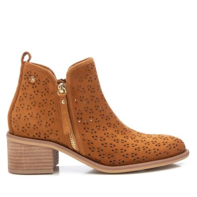 дамски,боти,мъжки,боти,xti,14225,heel,booties,brown,(camel)