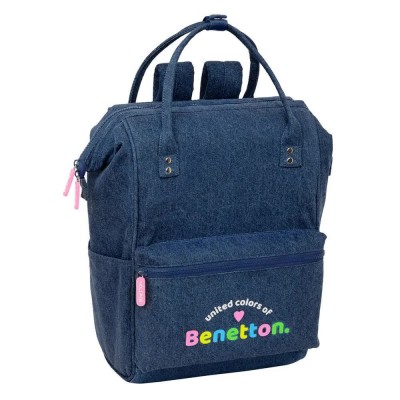 раница,раници,safta,benetton,22l,31x41x17.5,cm,backpack,denim,(blue)