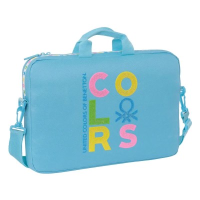 всички,чанти,safta,15.6´´,benetton,laptop,bag,spring,(blue)