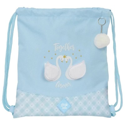 спортна,чанта,спортни,сакове,и,чанти,safta,glowlab,swans,gymsack,40,cm,multicolor,(blue)