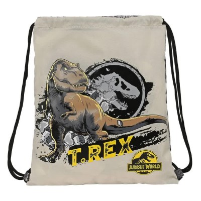 спортна,чанта,спортни,сакове,и,чанти,safta,40,cm,jurassic,world,warning,gymsack,multicolor,(beige)