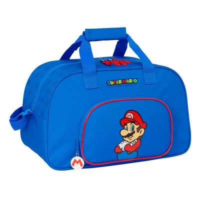чанта,сакове,safta,40,cm,super,mario,play,bag,blue,(multicolor)