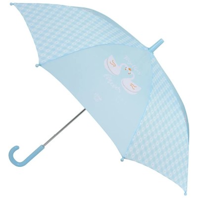 чадър,чадъри,safta,glowlab,swans,umbrella,48,cm,blue,(multicolor)