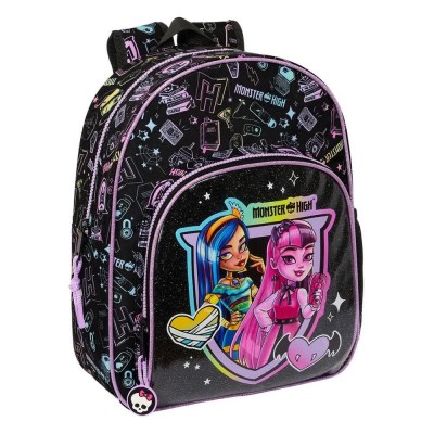 детска,раница,раници,safta,childish,monster,high,9.50l,28x10x34,cm,backpack,black,(multicolor)