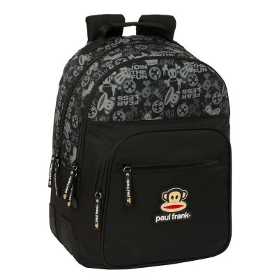 раница,раници,safta,612419773,paul,frank,join,the,fun,20l,32x15x42,cm,backpack,multicolor,(black)