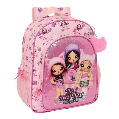 раница,раници,safta,612364640,nanana,fabulous,15l,27x33x10,cm,backpack,multicolor,(pink)