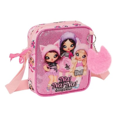чанти,за,през,рамо,safta,mini,nanana,fabulous,crossbody,multicolor,(pink)