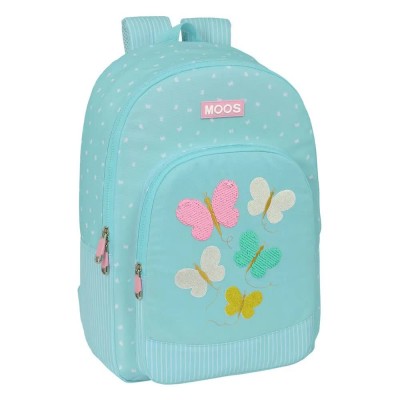 раница,раници,safta,moos,butterflies,backpack,green,(multicolor)