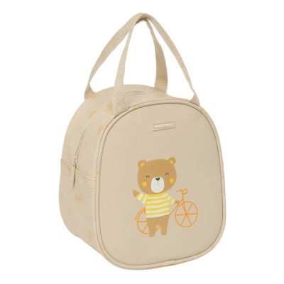 чанта,раници,safta,preschool,bear,lunch,bag,multicolor,(beige)