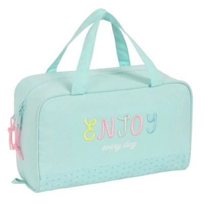 несесер,тоалетни,принадлежности,safta,recycling,blackfit8,enjoy,wash,bag,multicolor,(blue)