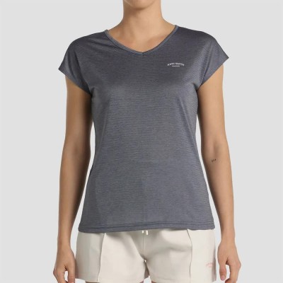 тениска,дамски,тениски,john,smith,naja,short,sleeve,v,neck,t,shirt,grey,(vigore,lead,gray)
