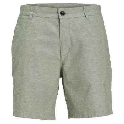 къси,панталони,мъжки,панталони,jack,&,jones,ace,summer,linen,blend,chino,shorts,grey,(deep,lichen,green,detail,melange)
