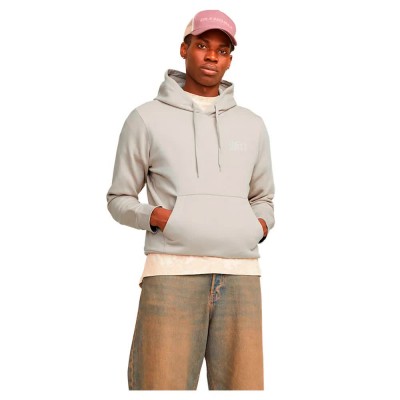 суичър,мъжки,пуловери,jack,&,jones,corp,logo,hoodie,moonbeam,detail,small,print,moonbeam,(silver)