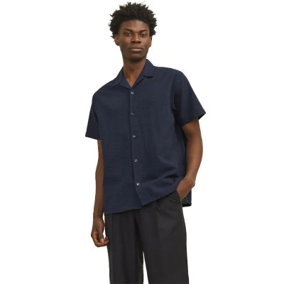 риза,с,къс,ръкав,мъжки,ризи,jack,&,jones,easter,palma,seersucker,short,sleeve,shirt,blue,(sky,captain,detail,solid)