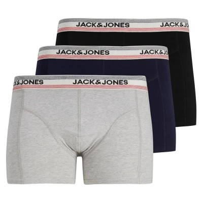 боксерки,мъжко,бельо,jack,&,jones,lounge,strib,boxers,3,units,multicolor,(black,detail,lgm,navy,blazer)