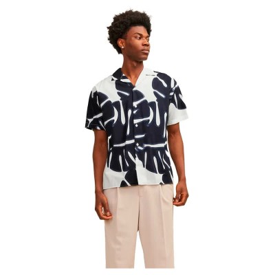 риза,с,къс,ръкав,мъжки,ризи,jack,&,jones,palma,resort,short,sleeve,shirt,snow,white,fit,relaxed,fit,(multicolor)