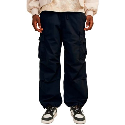 панталони,мъжки,панталони,jack,&,jones,parachute,zayn,cargo,pants,black