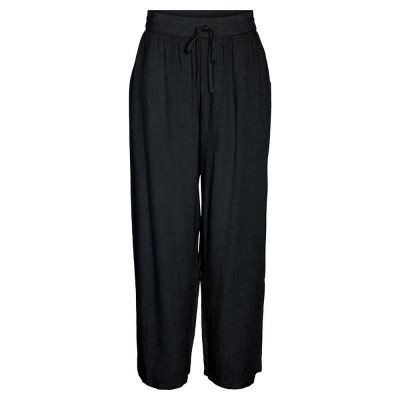 панталони,дамски,панталони,noisy,may,leilani,loose,fit,pants,black,(black)