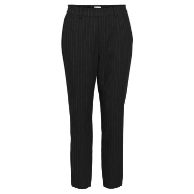 панталони,дамски,панталони,object,lisa,slim,fit,pants,black,stripes,grey,(black)