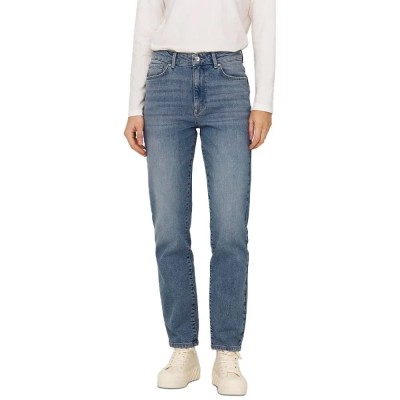 дънки,дамски,панталони,only,emily,stretch,straight,ankle,fit,dot308,high,waist,jeans,blue,(special,blue,grey,denim)