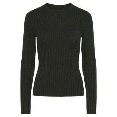 блуза,дамски,пуловери,дамски,плетени,дрехи,pieces,crista,17115047,sweater,forest,night,(green)
